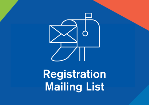 Picture of Registration Mailing List  