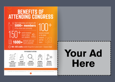 Picture of Congress Special Events and Sessions Brochure - Half Page 